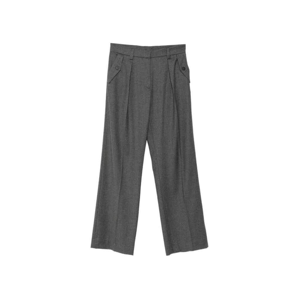 Antonelli Firenze Grey Trousers - Tailored Trousers Women